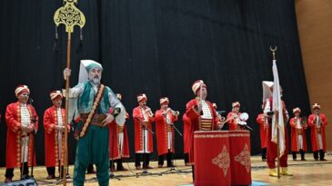 Mehteran Gösterisiyle İstanbul’un Fethi Coşkusu KSÜ’de Yaşatıldı.