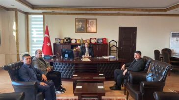 İSTANBUL AFŞİNDER’DEN AFŞİN KAYMAKAMI MUAMMER SARIDOĞAN’A ZİYARET.