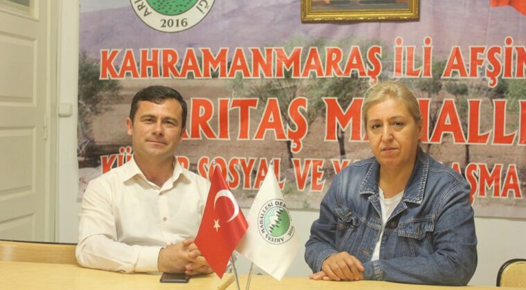 Fadime Dağlı Atak, İstanbul Arıtaş Mahallesi Derneğinde Güven tazeledi.