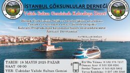 İstanbul Göksunlular Derneği Valide Sultan Gemisi Kahvaltı Programı ertelendi.