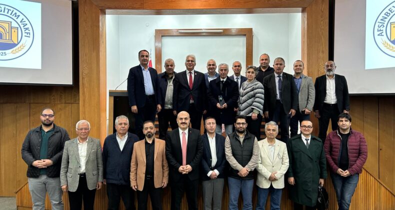 AFŞİNBEY EĞİTİM VAKFI 2. MÜTEVELLİ HEYET TOPLANTISI ANKARA’DA YAPILDI.