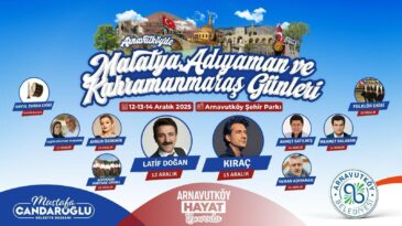 Kahramanmaraş,Malatya ve Adıyaman Tanıtım Günlerine Davet.