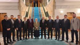 Afşinbey Eğitim Vakfı’ndan Türkiye Büyük Millet Meclisine ziyaret.