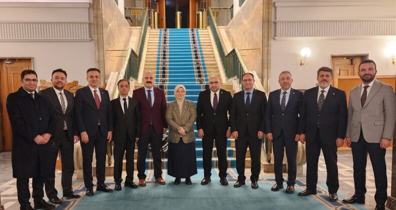 Afşinbey Eğitim Vakfı’ndan Türkiye Büyük Millet Meclisine ziyaret.