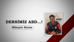 DERSİMİZ ABD…!
