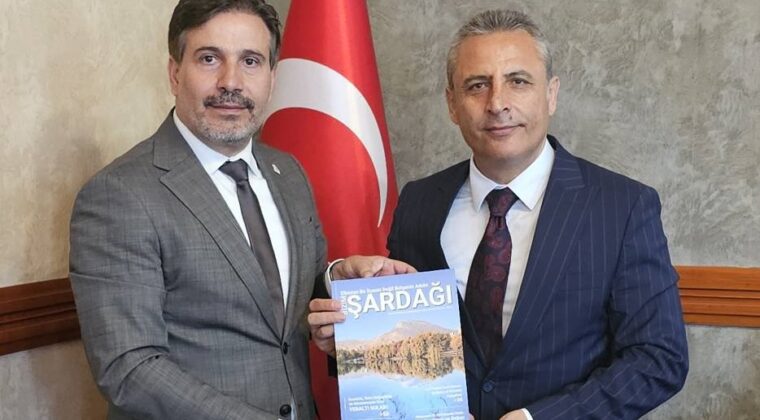 İstanbul Yeni Elbistanlılar Derneğinden Kaymakam Muhittin Pamuk’a ziyaret.