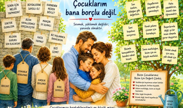 ÇOCUKLARIM BANA BORÇLU DEĞİLLER…!