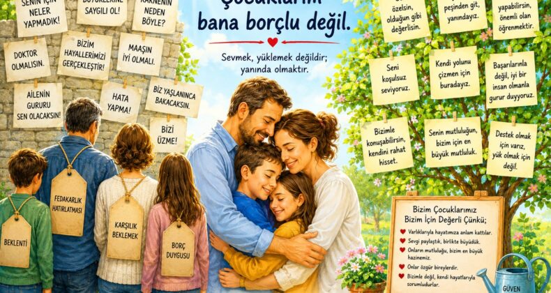 ÇOCUKLARIM BANA BORÇLU DEĞİLLER…!
